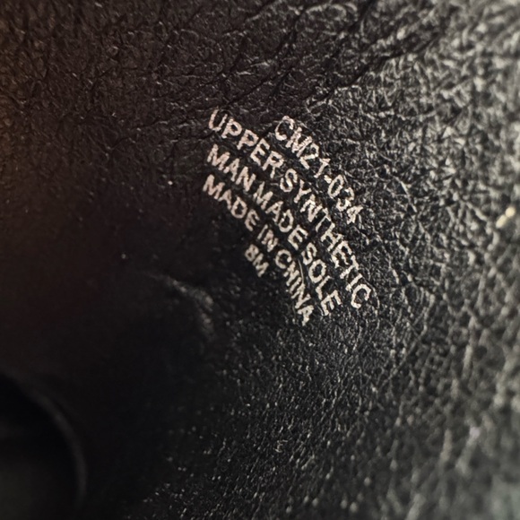 Current Mood ‘Everyone’s A Critic’ Black zipper Combat Boots 8 - Picture 12 of 12